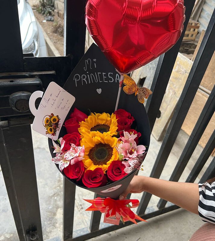 ramo de rosas para regalar