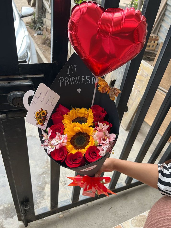 ramo de rosas para regalar